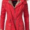 Marikoo Parkas Winterparka Grinsekatze Dames Rood 1 Marikoo Parkas Winterparka Grinsekatze Dames Rood -Chique Kleding Winkel a685eb4d8480f89dc3f9be2492c2cbf2