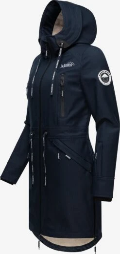 Marikoo Parkas Tussenparka Dames Navy -Chique Kleding Winkel a73279d7e9e0f548c09c65496b01e7dd