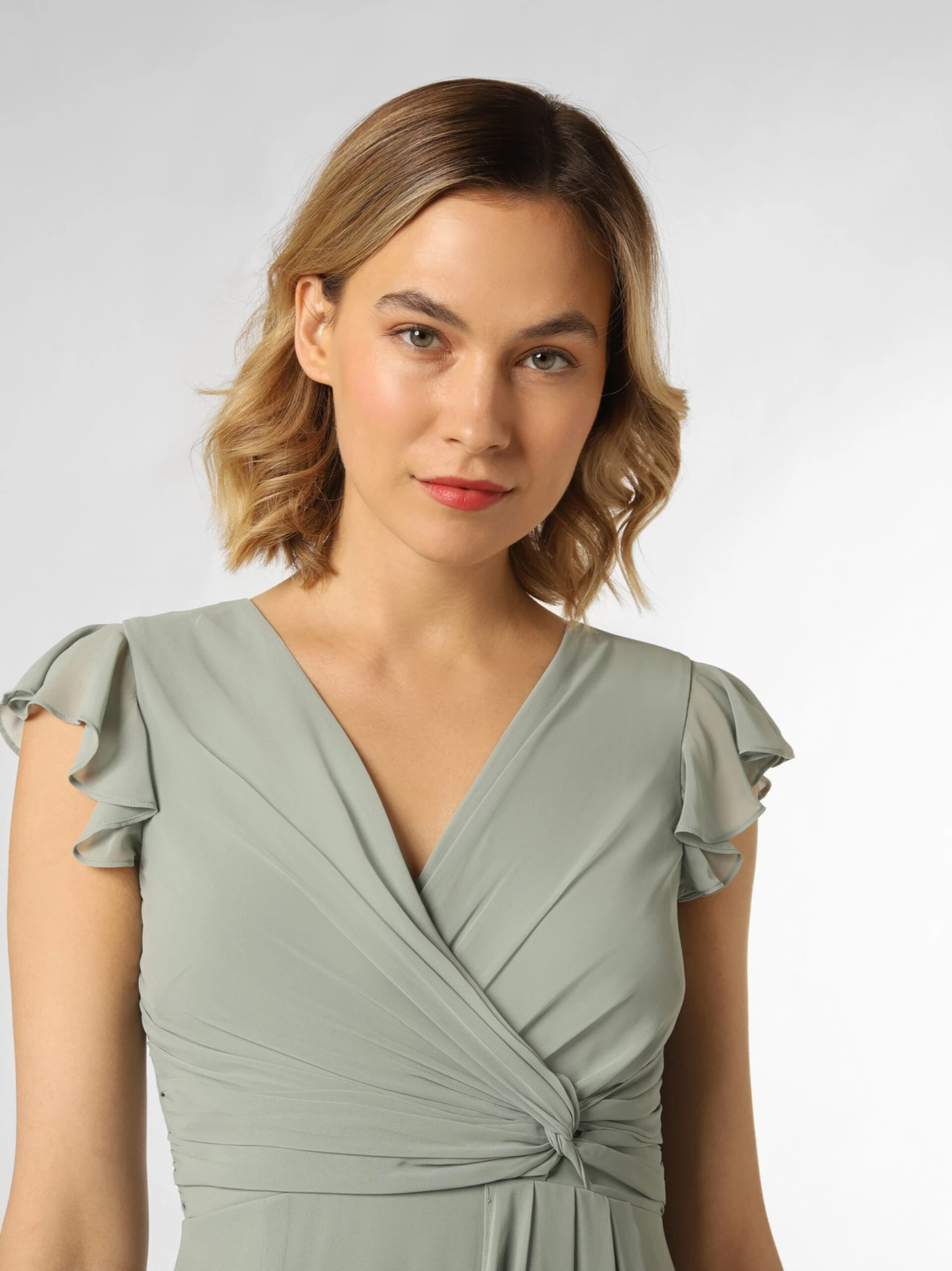 Marie Lund Avondjurken Avondjurk Dames Mintgroen 5 Marie Lund Avondjurken Avondjurk Dames Mintgroen - Afbeelding 3