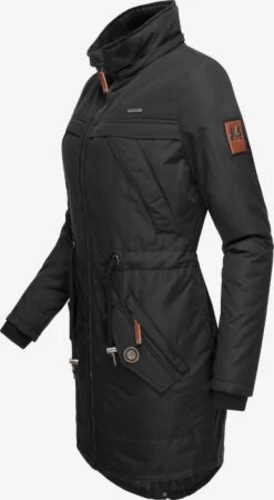 Marikoo Parkas Winterparka Kamii Dames Zwart -Chique Kleding Winkel a86d14c26b77aaeb189fb09b90bd2203
