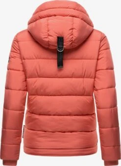 Marikoo Winterjassen Winterjas Taisaa Dames Koraal -Chique Kleding Winkel a8b26e155a41918ff86b1a3be25da9dd