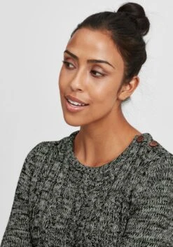 OXMO Fijngebreide Truien Trui Phia Dames Antraciet 12 OXMO Fijngebreide Truien Trui Phia Dames Antraciet -Chique Kleding Winkel a9116784a57566cd3b52f1dfa047e488