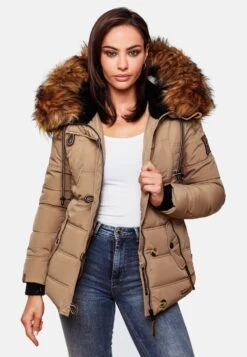 Navahoo Winterjassen Winterjas Zoja Dames Taupe 19 Navahoo Winterjassen Winterjas Zoja Dames Taupe -Chique Kleding Winkel abe72ae6ed9646a9a76c7f8e8a50bbf7