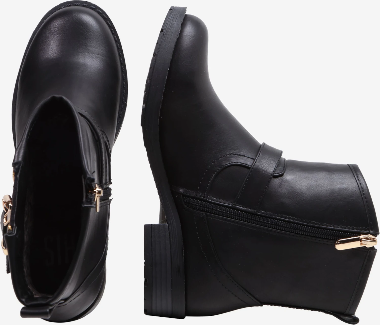 H.I.S Laarzen Boots Dames Zwart 4 H.I.S Laarzen Boots Dames Zwart - Afbeelding 2