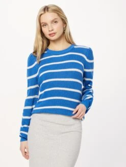 B.young Fijngebreide Truien Trui MILJA Dames Blauw -Chique Kleding Winkel ae7ecb75e7ea5810052824ea98ab3620