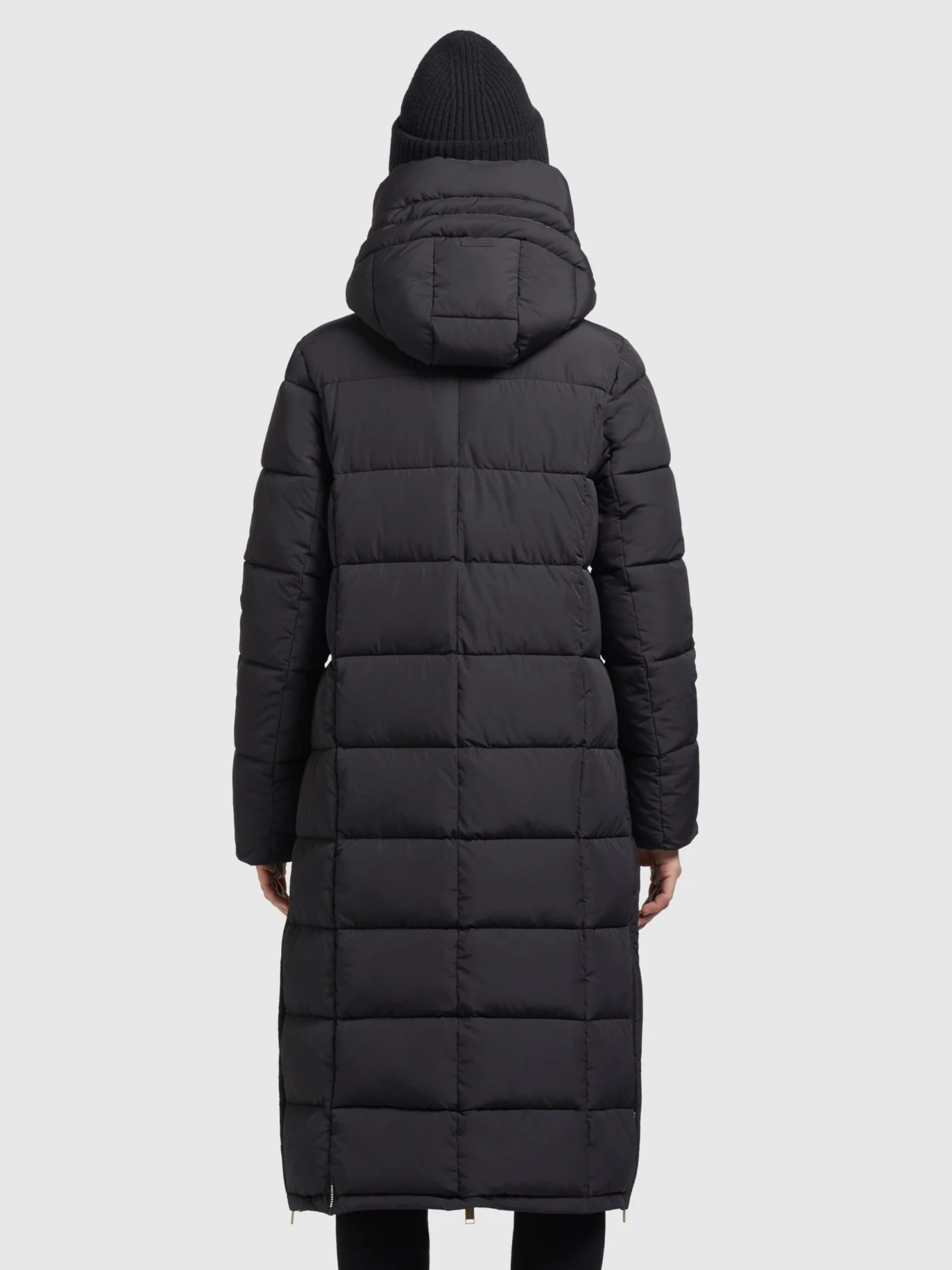 Khujo Wintermantels Wintermantel Aruba Dames Zwart 6 Khujo Wintermantels Wintermantel Aruba Dames Zwart - Afbeelding 4