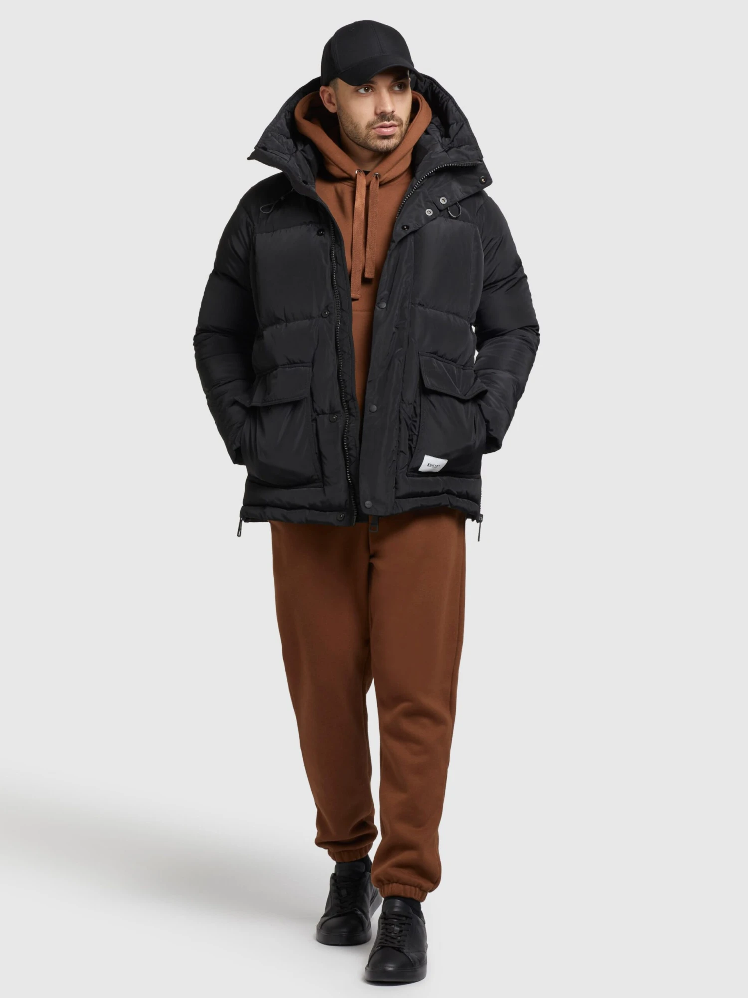 Khujo Winterjassen Winterjas Jedi Heren Zwart 8 Khujo Winterjassen Winterjas Jedi Heren Zwart - Afbeelding 6