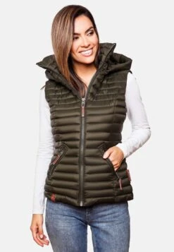 Navahoo Bodywarmers Bodywarmer Shadaa Dames Kaki 14 Navahoo Bodywarmers Bodywarmer Shadaa Dames Kaki -Chique Kleding Winkel b29f2017fa25f36425b42137fd2d369f