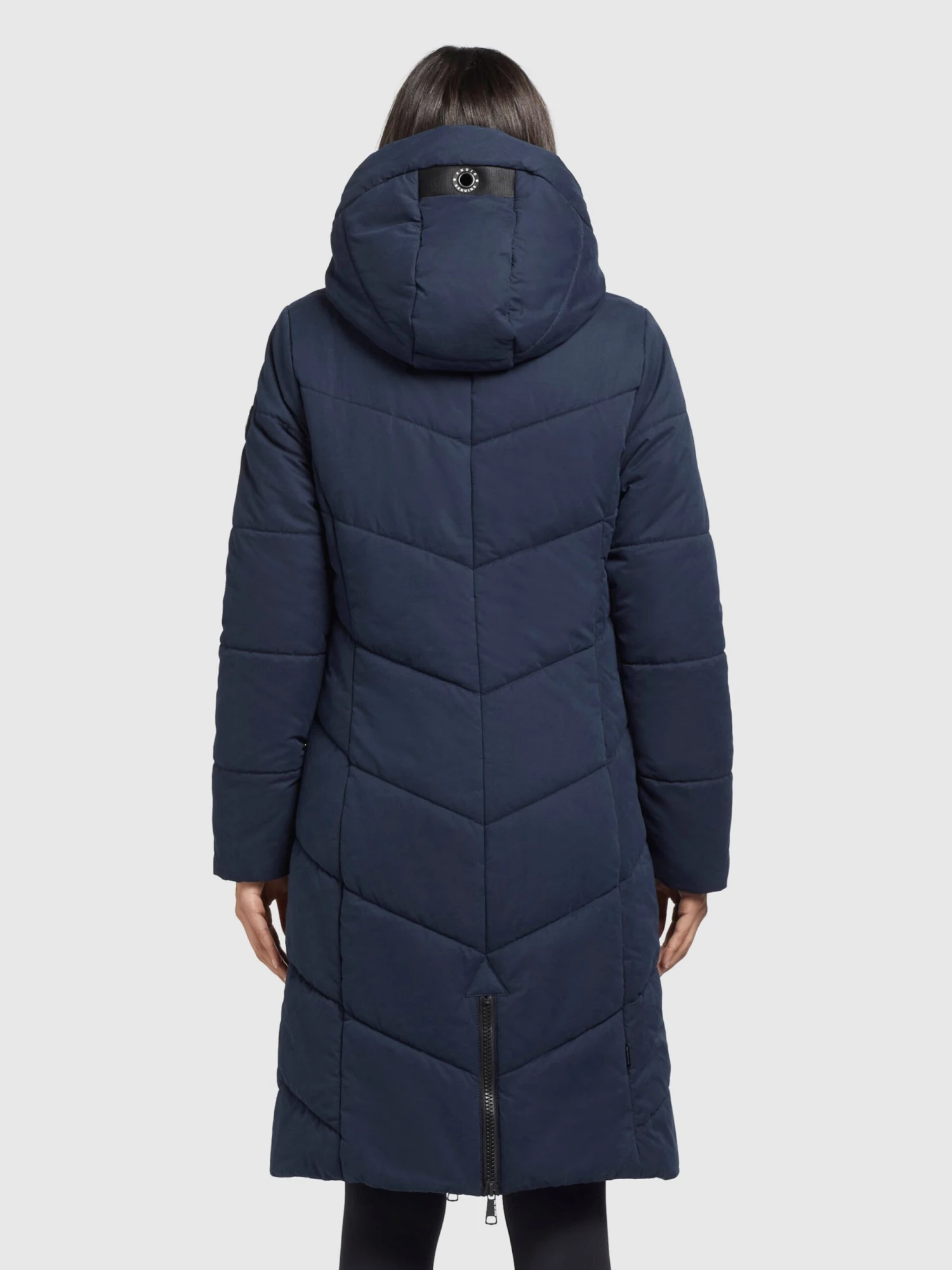 Khujo Winterjassen Winterjas Aribay Dames Navy 6 Khujo Winterjassen Winterjas Aribay Dames Navy - Afbeelding 4