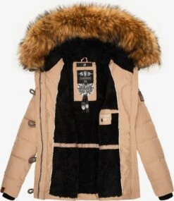Navahoo Winterjassen Winterjas Zoja Dames Taupe 15 Navahoo Winterjassen Winterjas Zoja Dames Taupe -Chique Kleding Winkel b3ea73540c49ca13e5300c586b8f9429