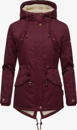 Marikoo Winterjassen Winterjas Manolya Dames Wijnrood 10 Marikoo Winterjassen Winterjas Manolya Dames Wijnrood -Chique Kleding Winkel b407be26b95d024629b8f59578be1e28