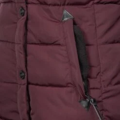 Marikoo Winterjassen Winterjas Lotusblüte Dames Bourgogne -Chique Kleding Winkel b5836d398b7d3763f6fe6f934049f125