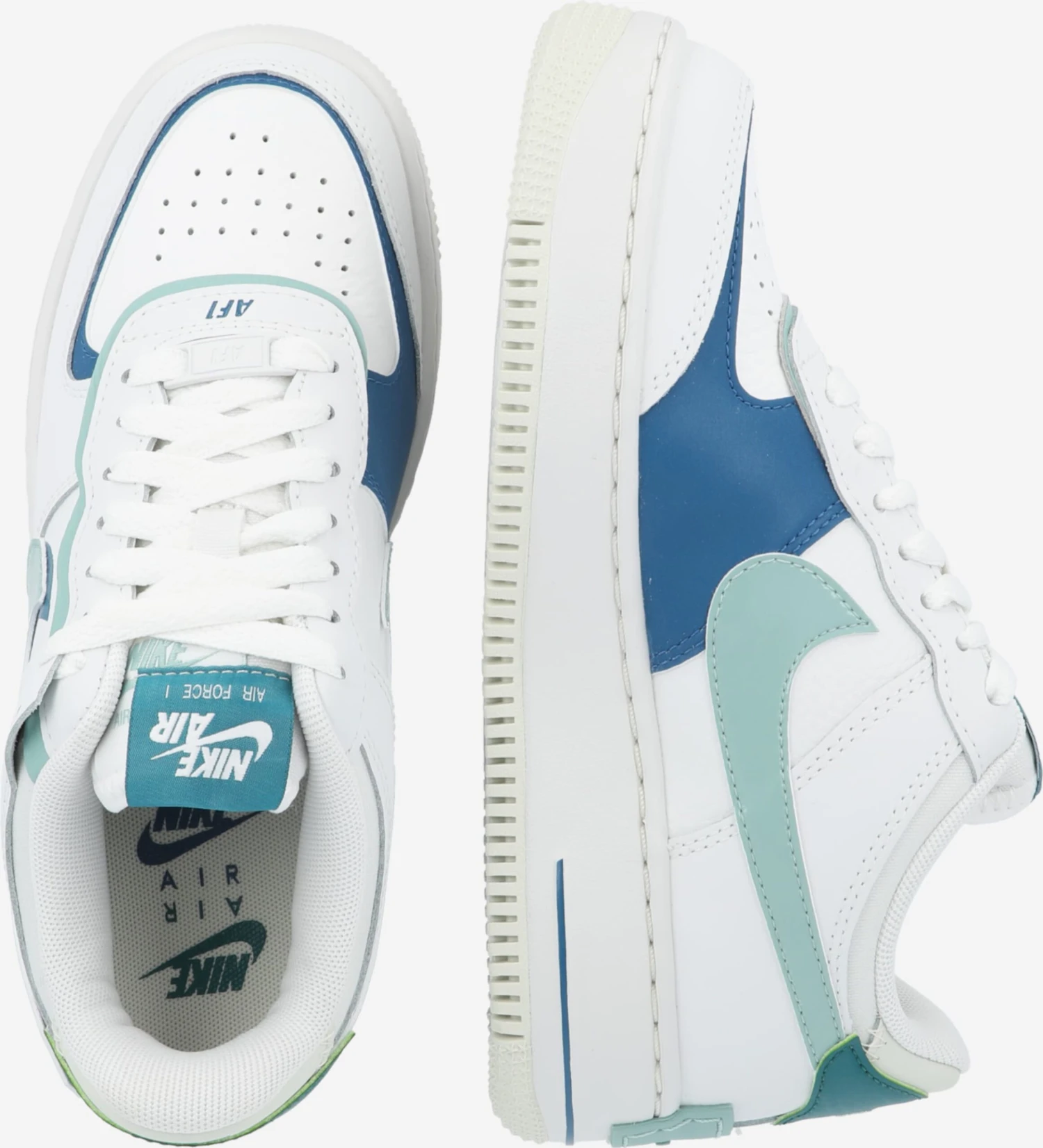 Nike Sportswear Casual Sneakers Sneakers Laag AF1 SHADOW Dames Wit 4 Nike Sportswear Casual Sneakers Sneakers Laag AF1 SHADOW Dames Wit - Afbeelding 2