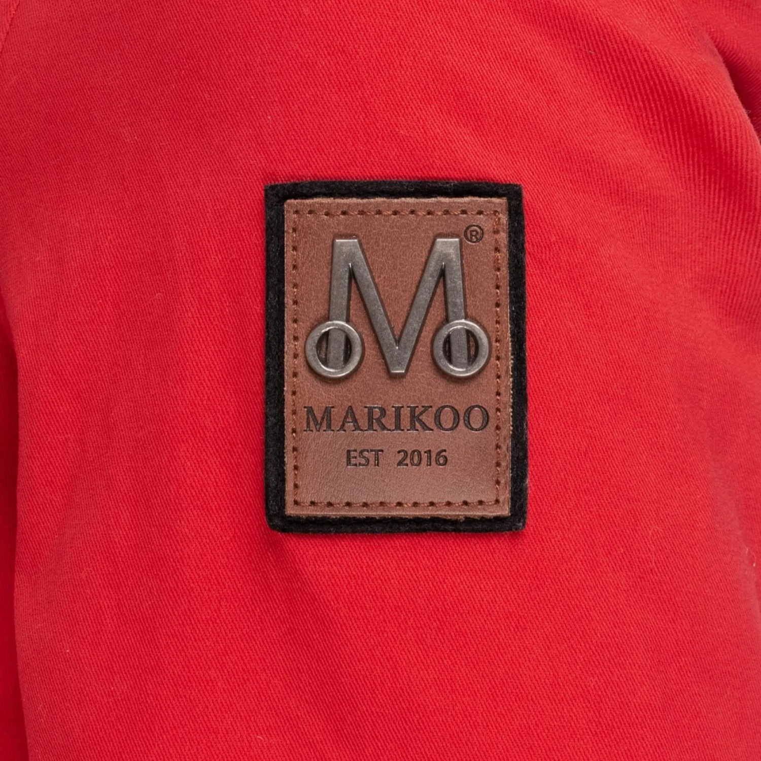 Marikoo Winterjassen Winterjas Bikoo Dames Rood 8 Marikoo Winterjassen Winterjas Bikoo Dames Rood - Afbeelding 6