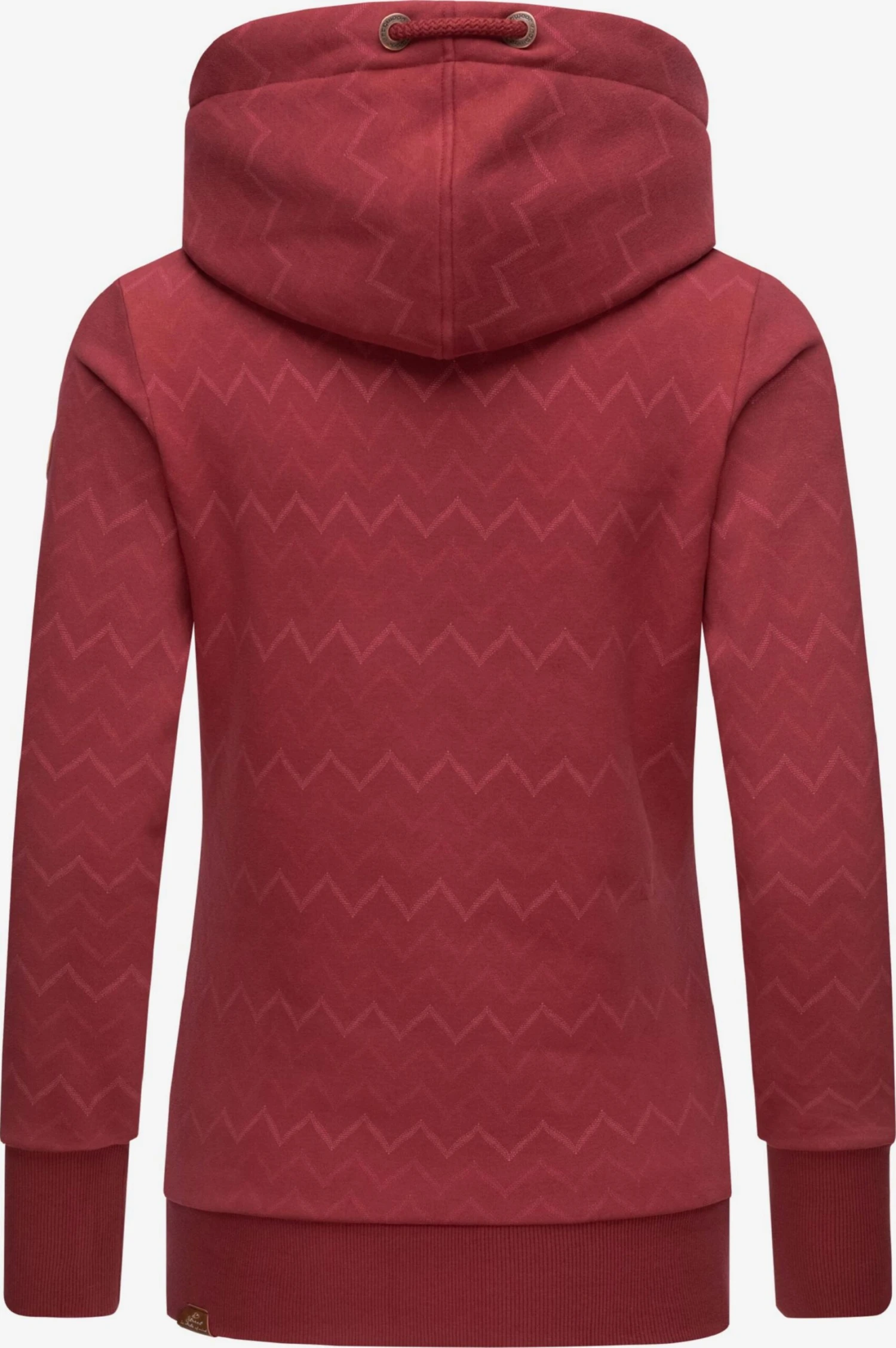 Ragwear Hoodies Sweatshirt Dames Wijnrood 5 Ragwear Hoodies Sweatshirt Dames Wijnrood - Afbeelding 3