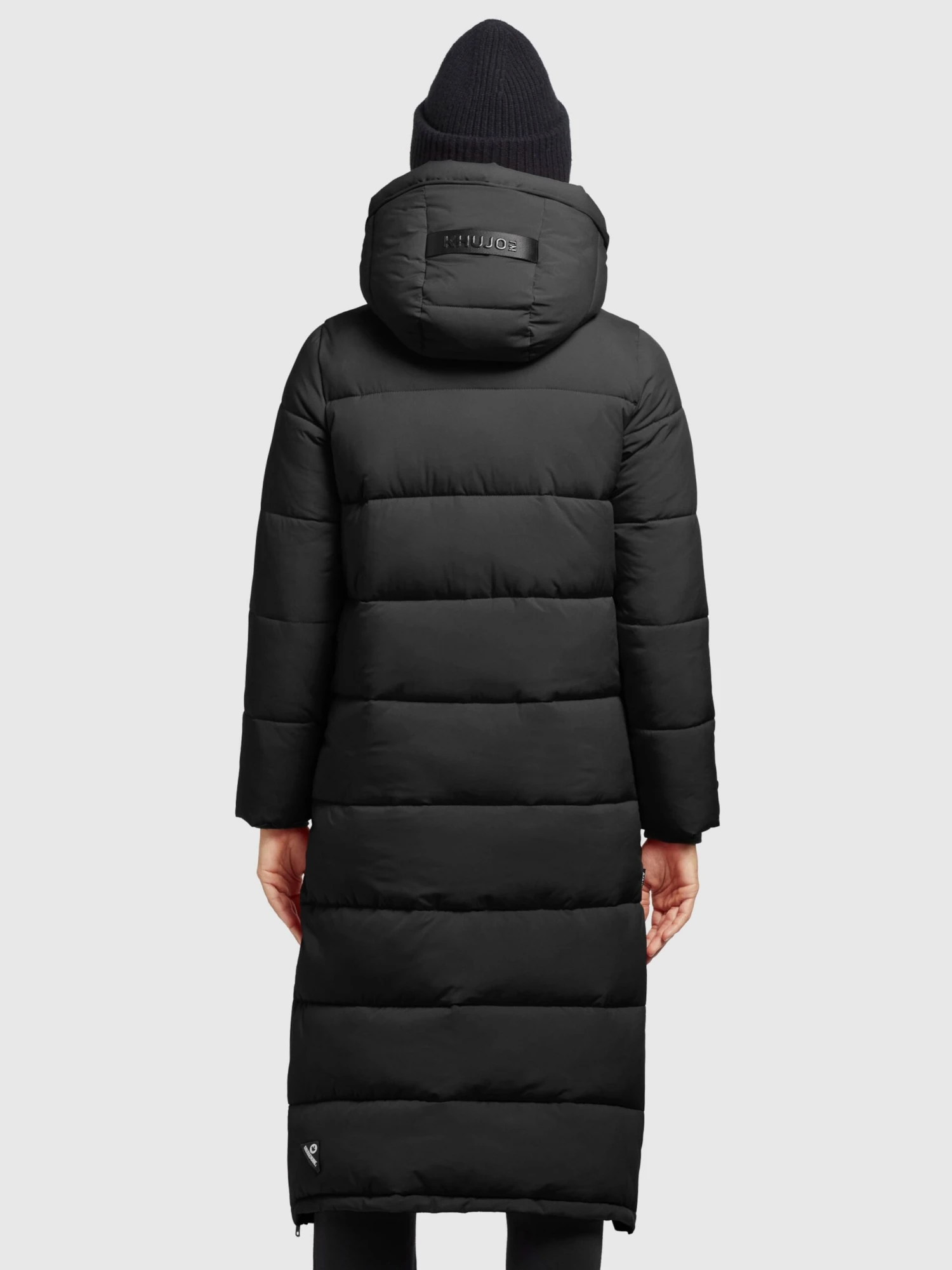 Khujo Wintermantels Wintermantel EMORIA MATT Dames Zwart 6 Khujo Wintermantels Wintermantel EMORIA MATT Dames Zwart - Afbeelding 4