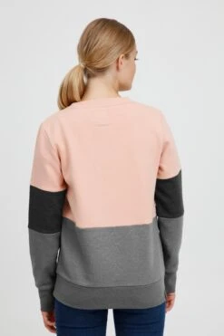 OXMO Sweatshirts Sweatshirt Trine Dames Donkergrijs / Grijs Gemêleerd / Rosa 11 OXMO Sweatshirts Sweatshirt Trine Dames Donkergrijs / Grijs Gemêleerd / Rosa -Chique Kleding Winkel ba0f0ea2d1f56ff449e1343a9b9f4e73