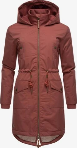 Ragwear Parkas Winterparka Crescend Dames Roestbruin