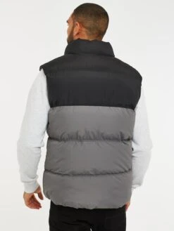 Threadbare Bodywarmers Bodywarmer Gilet Lethame Heren Zwart 9 Threadbare Bodywarmers Bodywarmer Gilet Lethame Heren Zwart -Chique Kleding Winkel ba379fc27daf05e6f5def31bf310c52e