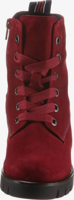 Gabor Enkellaarsjes Veterlaarsjes Dames Donkerrood 8 Gabor Enkellaarsjes Veterlaarsjes Dames Donkerrood -Chique Kleding Winkel baebdb078b35efc2e8513047b22c4d98