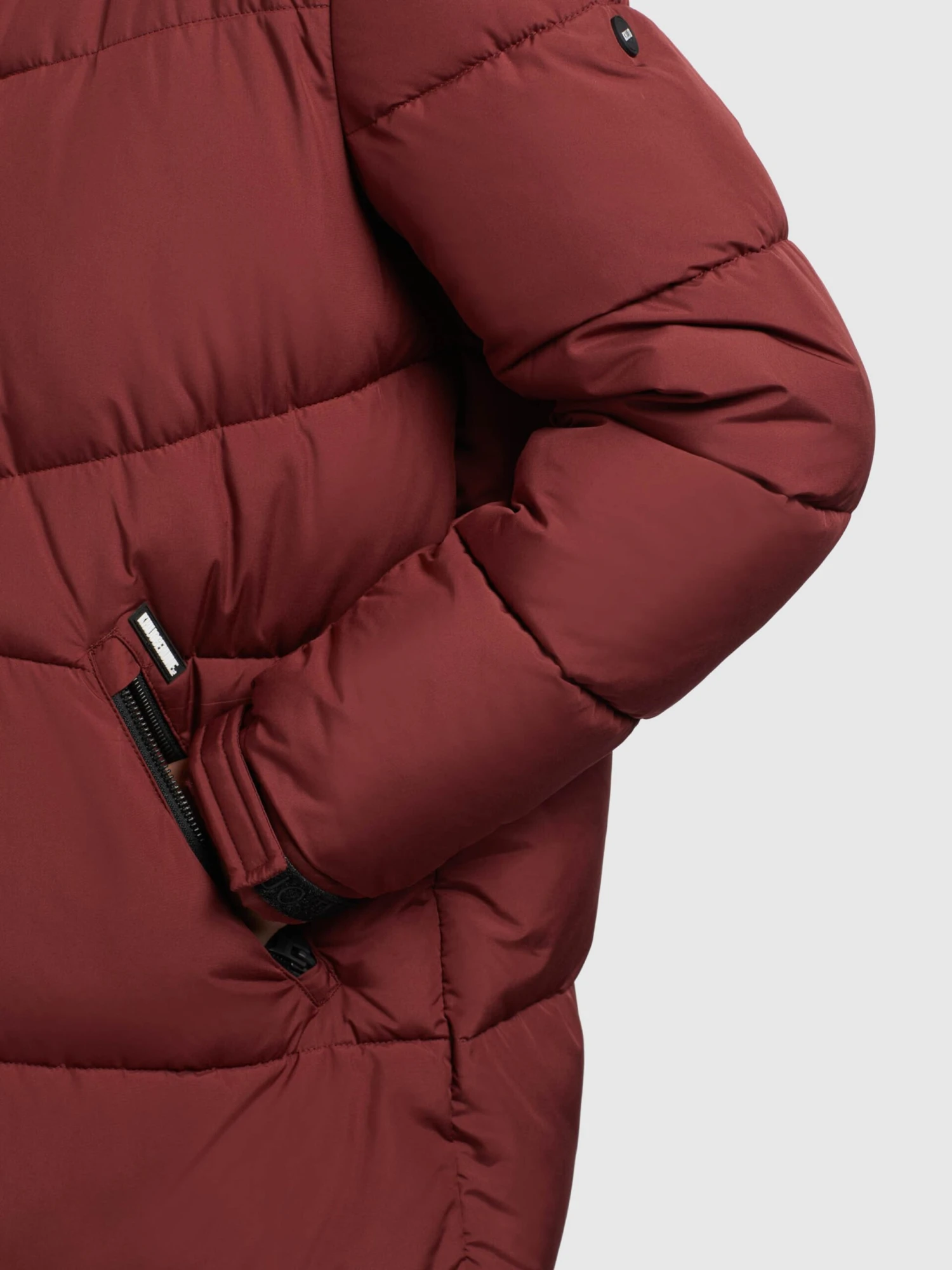 Khujo Wintermantels Wintermantel SHIMANTA2 Dames Donkerrood 4 Khujo Wintermantels Wintermantel SHIMANTA2 Dames Donkerrood - Afbeelding 2