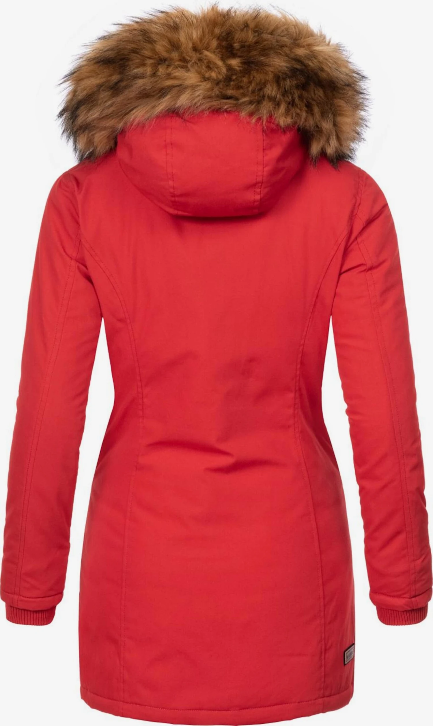 Marikoo Parkas Winterparka Karmaa Dames Rood 6 Marikoo Parkas Winterparka Karmaa Dames Rood - Afbeelding 4