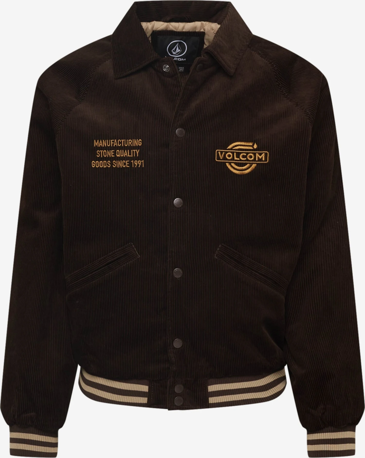 Volcom Tussenjassen Tussenjas MAJORITY Heren Lichtbruin / Donkerbruin 3 Volcom Tussenjassen Tussenjas MAJORITY Heren Lichtbruin / Donkerbruin