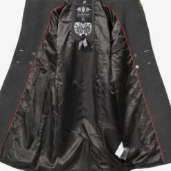 Navahoo Wintermantels Wintermantel Wooly Dames Antraciet -Chique Kleding Winkel c07100ee319bb1890567353228a8e7ec