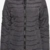 OXMO Winterjassen Winterjas NELLY Dames Zwart -Chique Kleding Winkel c1eb222726841f70624028ff9e1edd36