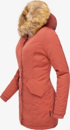 Marikoo Parkas Winterparka Karmaa Dames Zalm Roze -Chique Kleding Winkel c220a75a23470fe12cb4d533fc7f262a