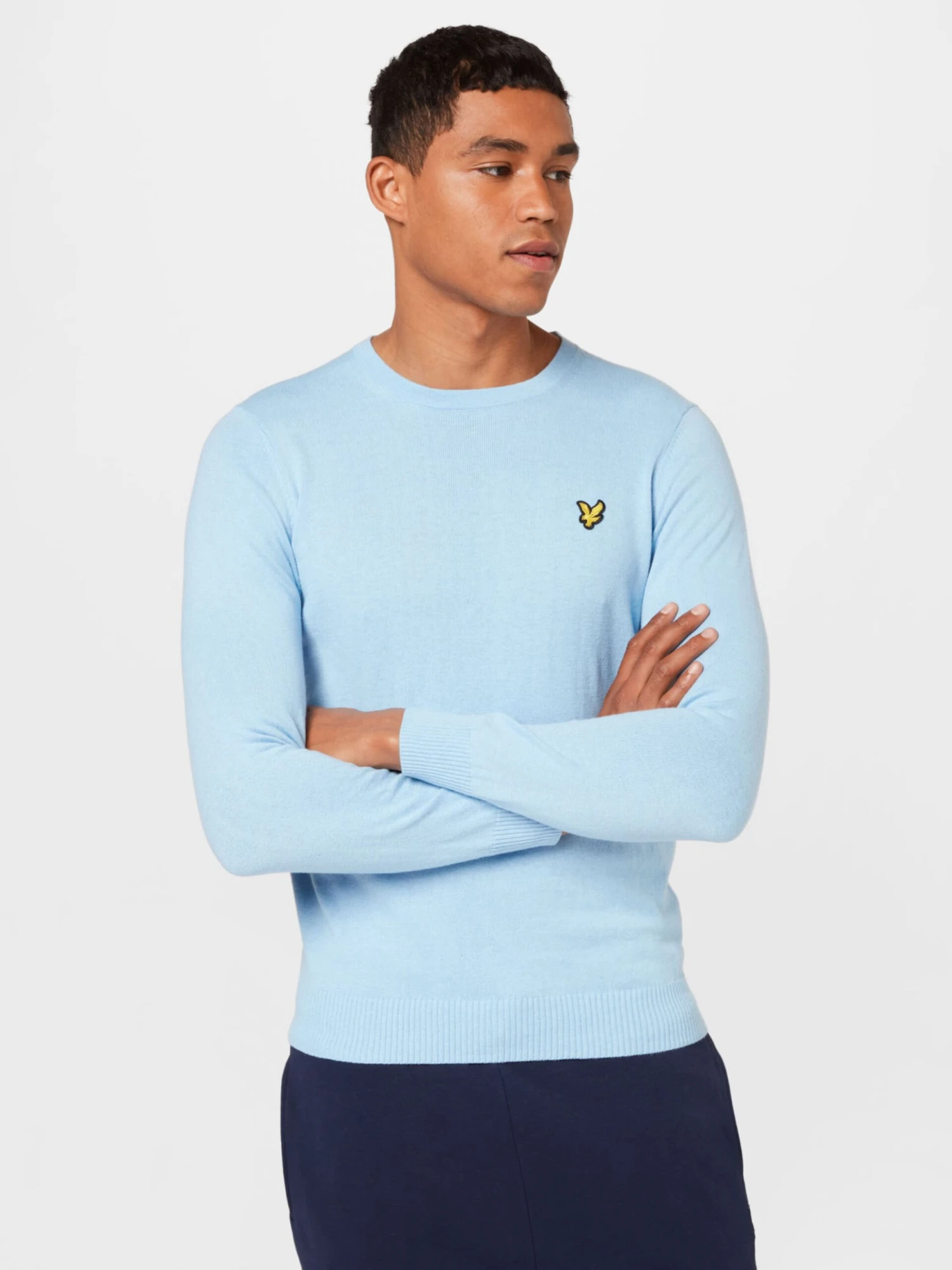 Lyle & Scott Crewneck Truien Trui Heren Lichtblauw 5 Lyle & Scott Crewneck Truien Trui Heren Lichtblauw - Afbeelding 3