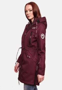 Marikoo Parkas Tussenparka Dames Bordeaux -Chique Kleding Winkel c254305d9069fd3c70f57c75b8dececc