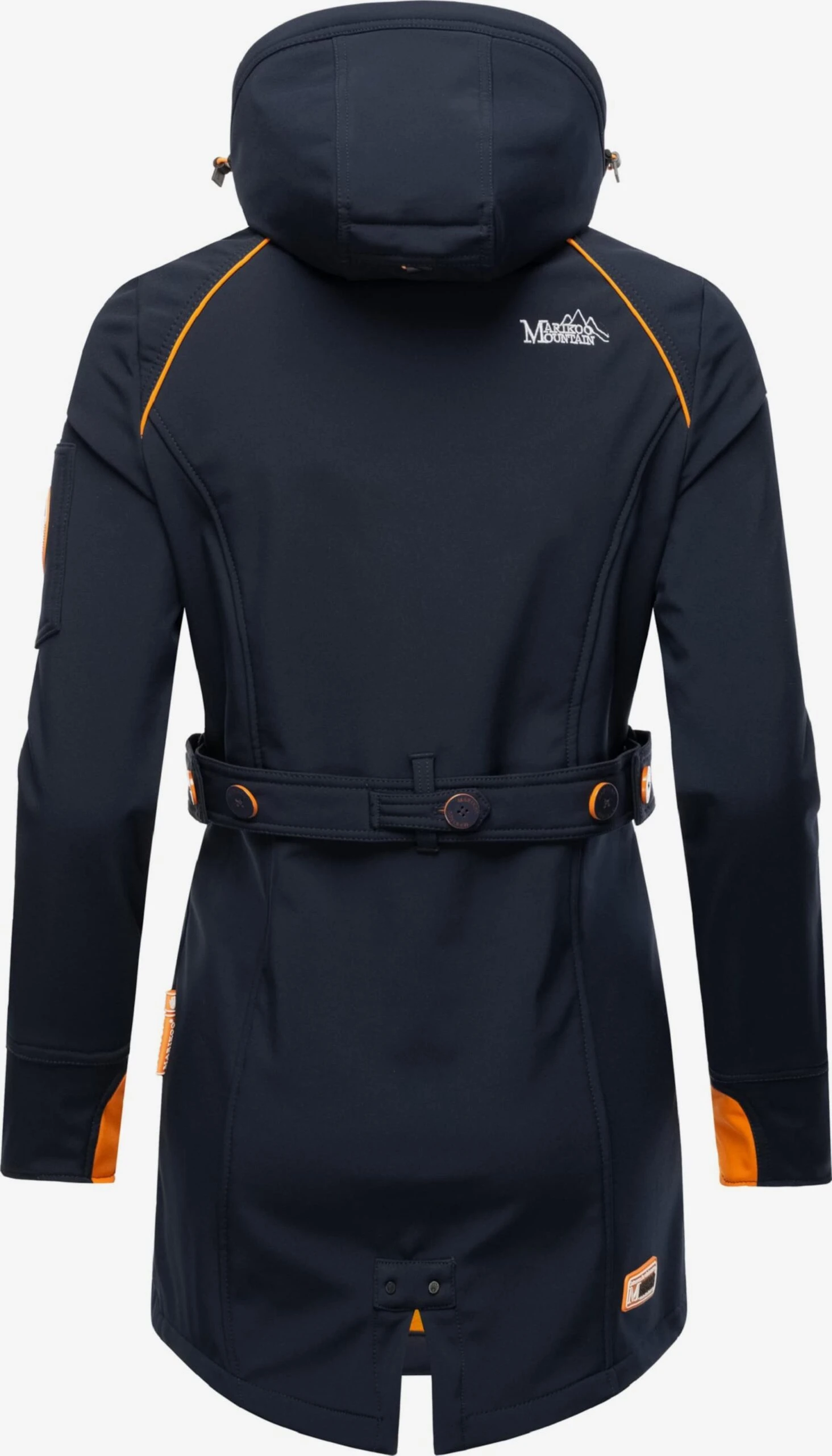 Marikoo Outdoor Jassen Functionele Jas Soulinaa Dames Navy 6 Marikoo Outdoor Jassen Functionele Jas Soulinaa Dames Navy - Afbeelding 4