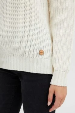 OXMO Basic Truien Trui Dames Wit 11 OXMO Basic Truien Trui Dames Wit -Chique Kleding Winkel c2c5c572219addeb1ea9181a502585c3