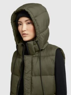 Khujo Bodywarmers Bodywarmer Eden Dames Kaki 16 Khujo Bodywarmers Bodywarmer Eden Dames Kaki -Chique Kleding Winkel c41c4bcaf14a02263770ff1ffe876720