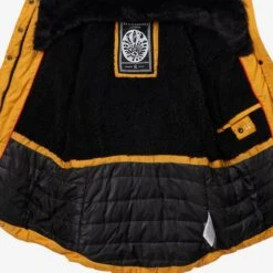 Marikoo Winterjassen Winterjas Lotusblüte Dames Goudgeel 12 Marikoo Winterjassen Winterjas Lotusblüte Dames Goudgeel -Chique Kleding Winkel c70e4aea234b060fa086105867d2b61f