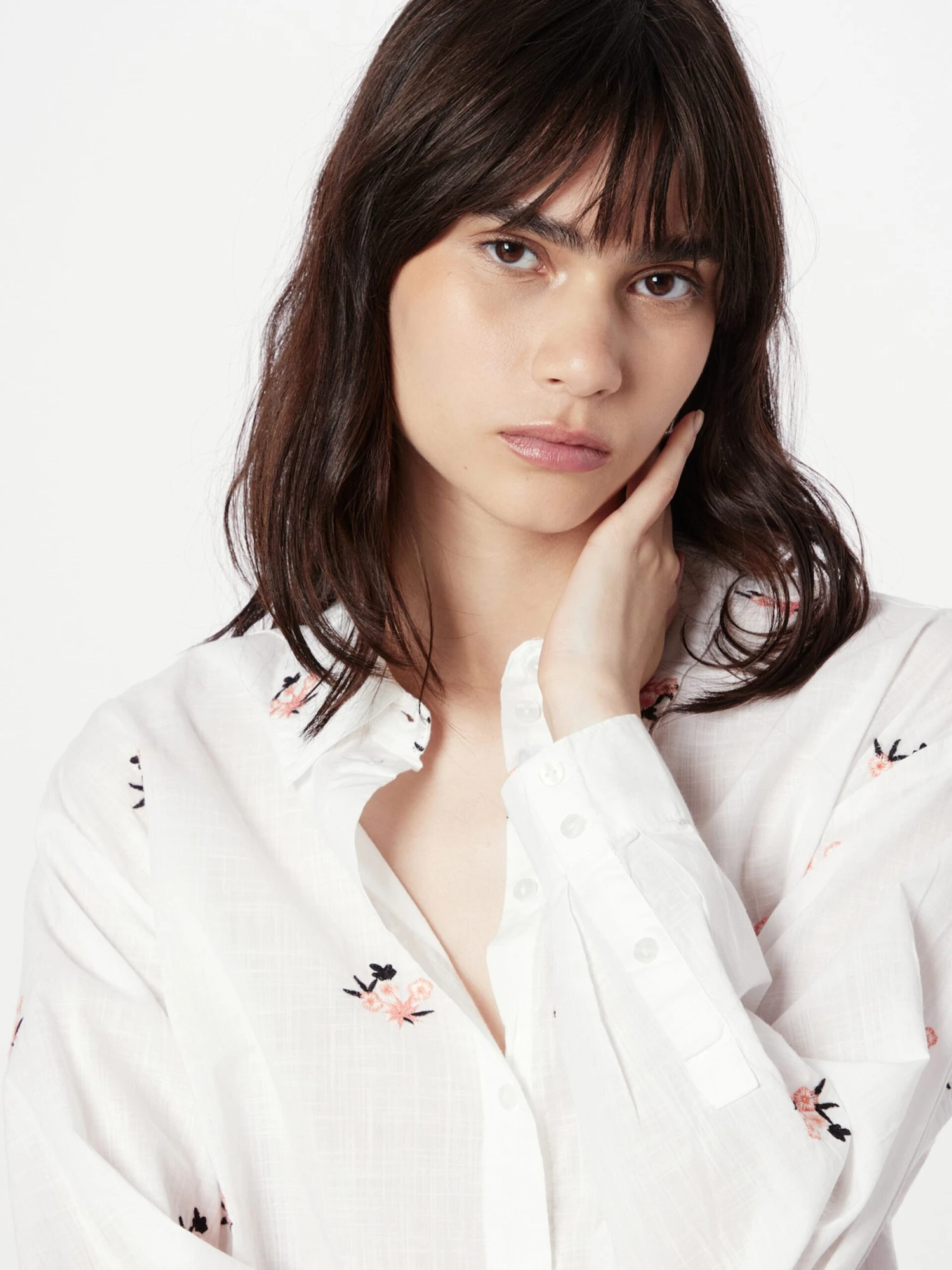 MOSS COPENHAGEN Overhemden Blouse Elvyne Dames Wit 4 MOSS COPENHAGEN Overhemden Blouse Elvyne Dames Wit - Afbeelding 2