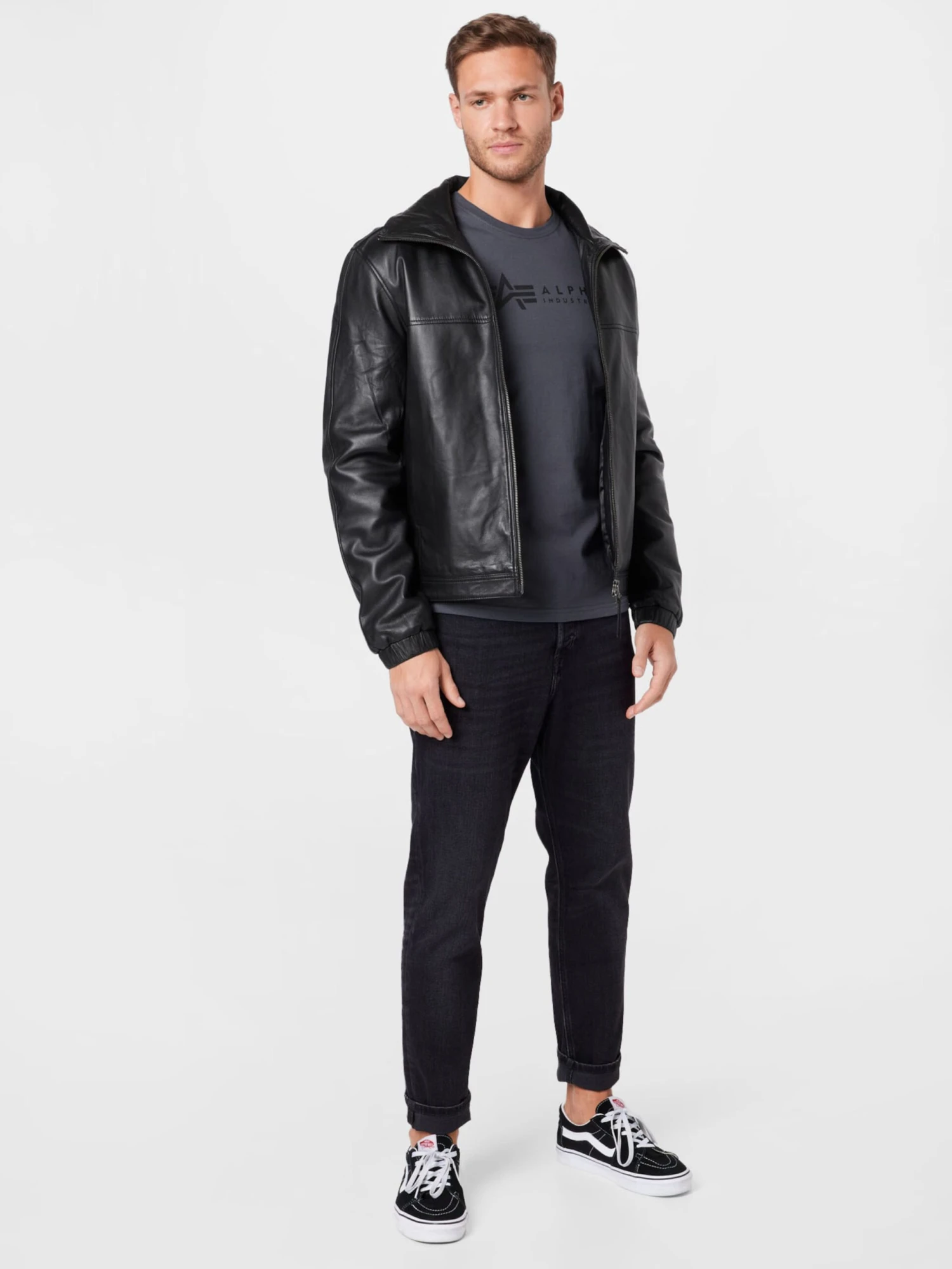 Alpha Industries T-shirts Shirt Heren Grijs 6 Alpha Industries T-shirts Shirt Heren Grijs - Afbeelding 4