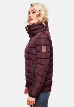 Marikoo Winterjassen Winterjas Poison Dames Bordeaux -Chique Kleding Winkel c9e414873a0c469f7c8d0f1f91a287a6
