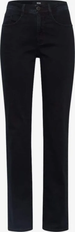 BRAX Straight Regular Jeans Carola Dames Donkerblauw
