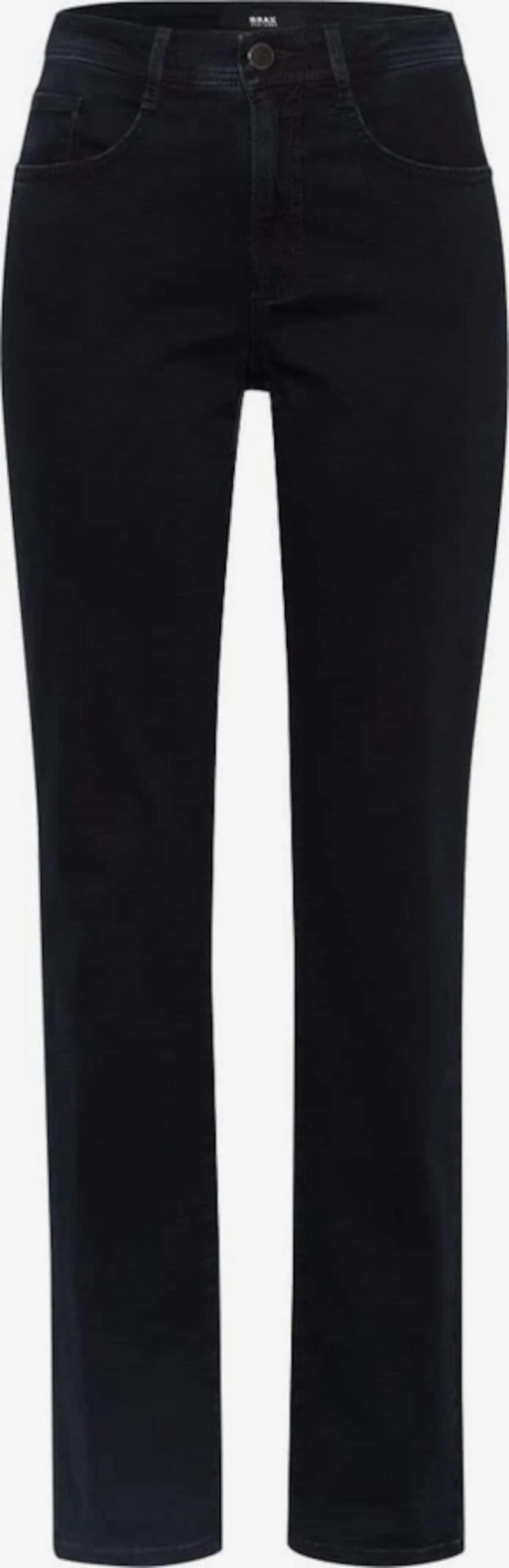 BRAX Straight Regular Jeans Carola Dames Donkerblauw 3 BRAX Straight Regular Jeans Carola Dames Donkerblauw