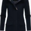 Marikoo Wintermantels Wintermantel Dames Navy -Chique Kleding Winkel cc2d1729d9e62dc27d40a1520c8c2473