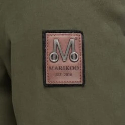 Marikoo Winterjassen Winterjas Bikoo Dames Kaki -Chique Kleding Winkel cc9629fe7edefda671844a408b43452c
