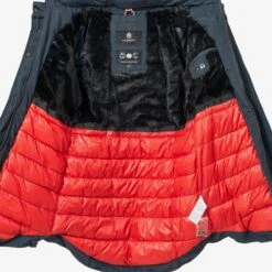 Marikoo Wintermantels Wintermantel Moonshine Dames Blauw -Chique Kleding Winkel cd55ba7edaee7fca0788940eb53f9b7f