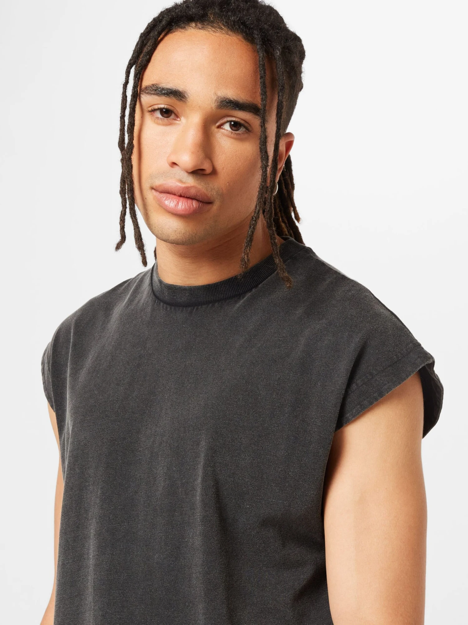 DRYKORN Tanktops Shirt FRILI Heren Antraciet 4 DRYKORN Tanktops Shirt FRILI Heren Antraciet - Afbeelding 2