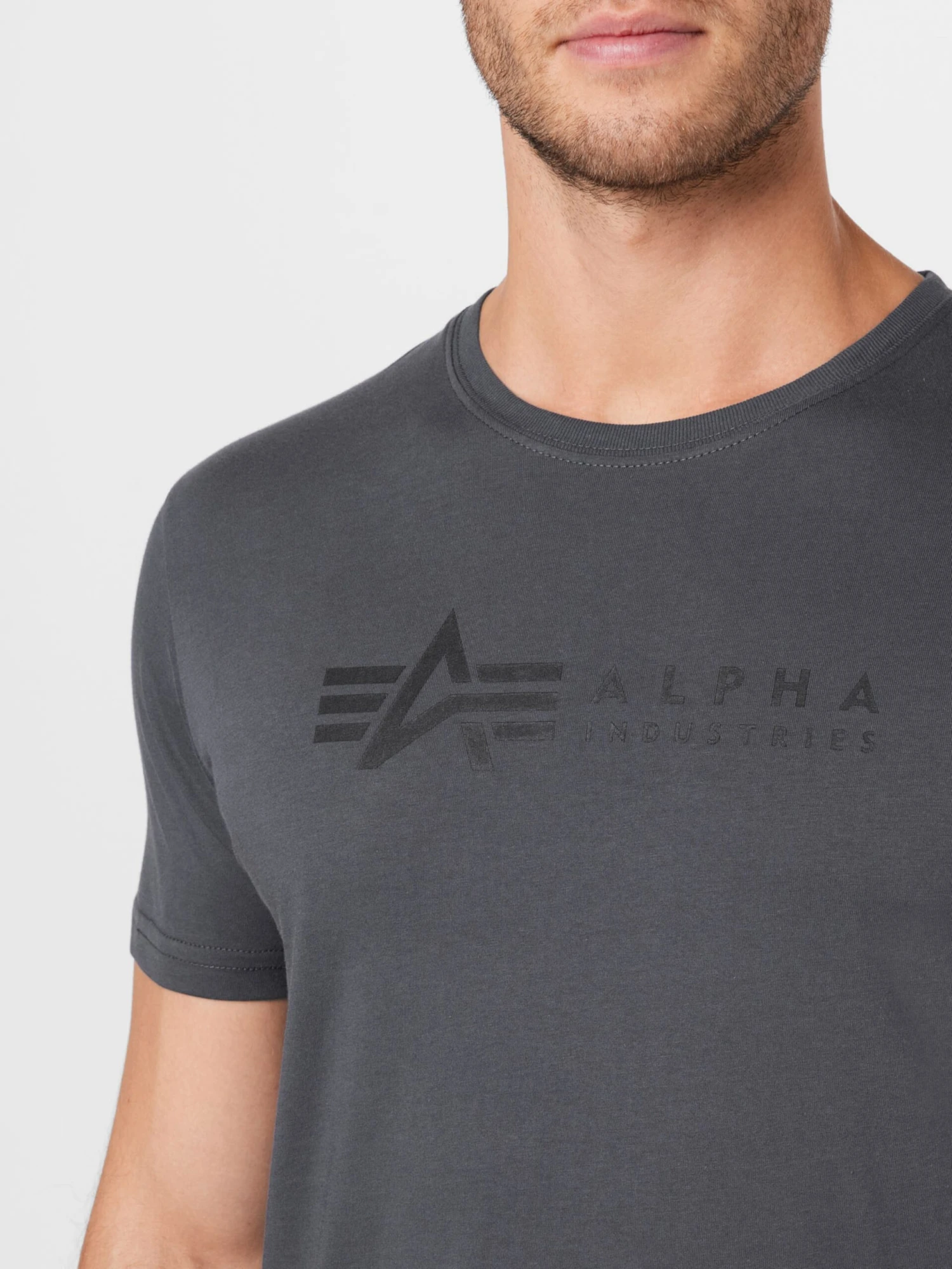 Alpha Industries T-shirts Shirt Heren Grijs 7 Alpha Industries T-shirts Shirt Heren Grijs - Afbeelding 5