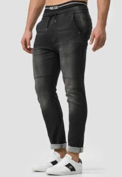 Indicode Jeans Pantalons Slimfit Broek Fabrizio Heren Zwart 12 Indicode Jeans Pantalons Slimfit Broek Fabrizio Heren Zwart -Chique Kleding Winkel cf7f8450db29a28a075c823e63d6735d