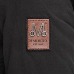 Marikoo Winterjassen Winterjas Bikoo Dames Zwart -Chique Kleding Winkel d0a09975a356a9e724e6986158e1cd23