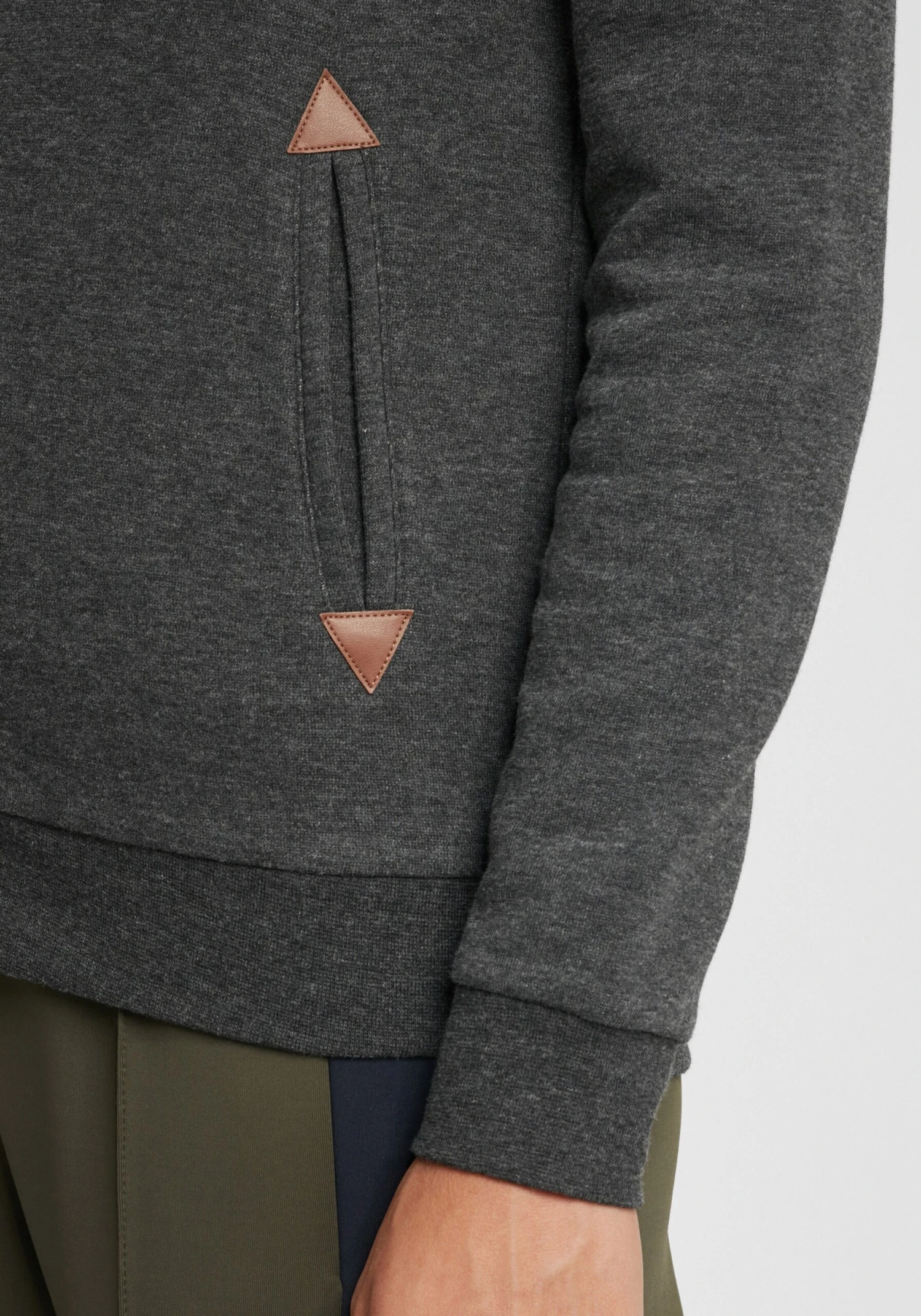 OXMO Sweatvesten Sweatvest Vicky Dames Grijs 8 OXMO Sweatvesten Sweatvest Vicky Dames Grijs - Afbeelding 6