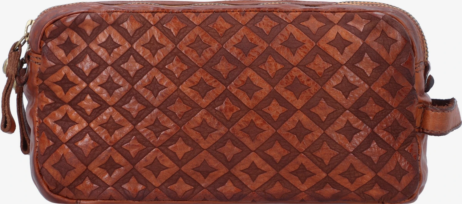 Campomaggi Toilettassen Toilettas Dames Kastanjebruin 3 Campomaggi Toilettassen Toilettas Dames Kastanjebruin